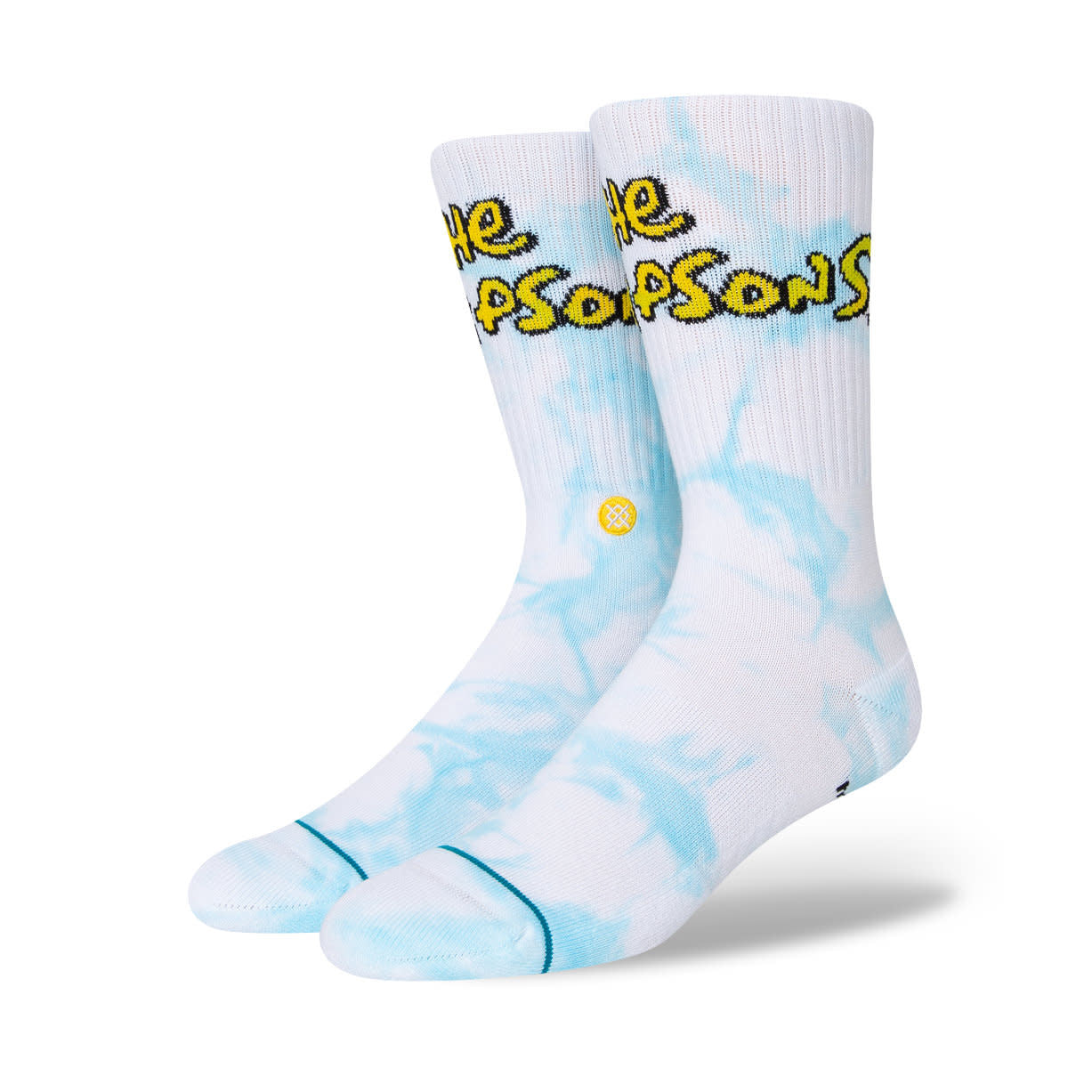Stance Simpsons Intro Crew Socks - White - 1 - Socks - Crew Socks