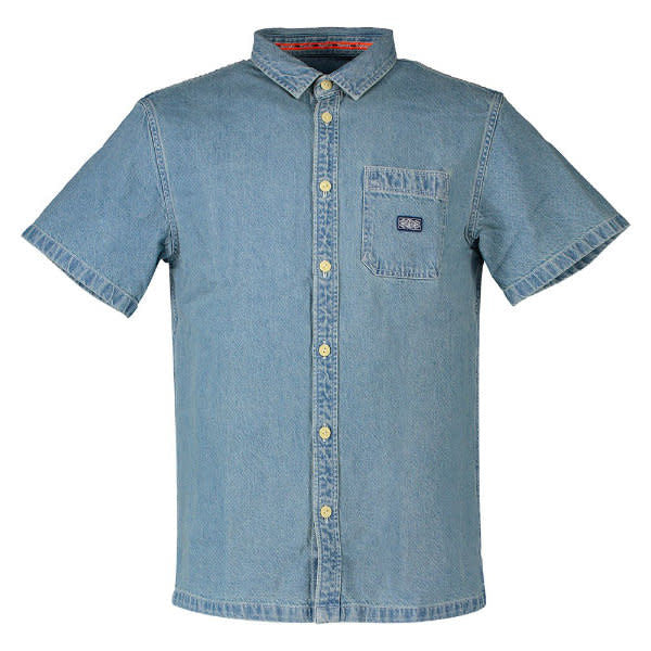 'Superdry Union S/S Shirt' in 'Blue' colour
