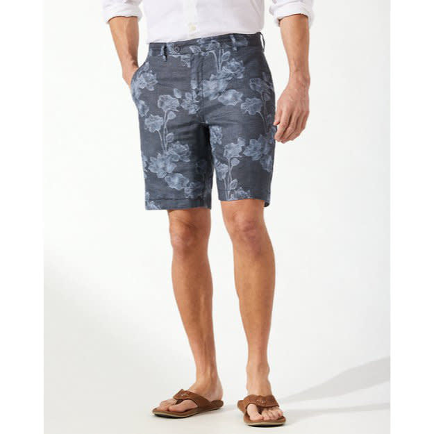 'Tommy Bahama Round Trip Getaway Short' in 'Blue Ash' colour