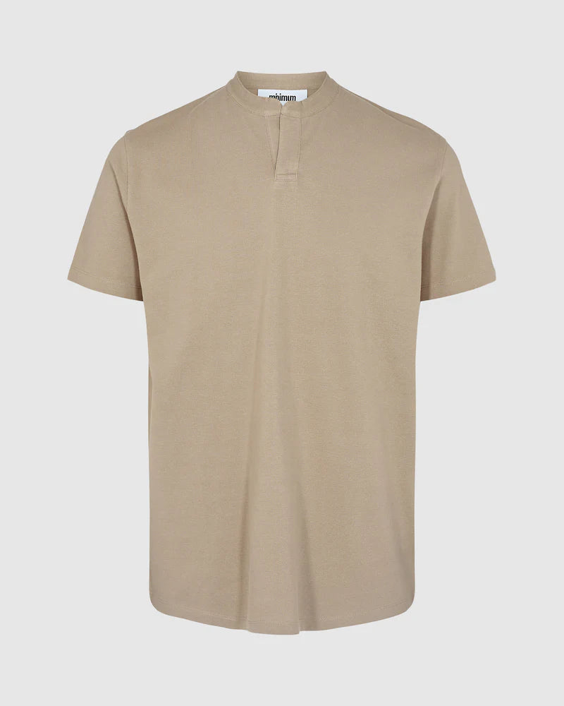 MINIMUM Temms Polo Shirt - Greige - 1 - Tops - Polo Shirts