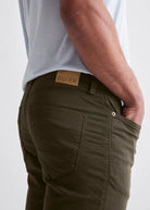 'Du/er No Sweat Shorts Relaxed' in 'Army Green' colour