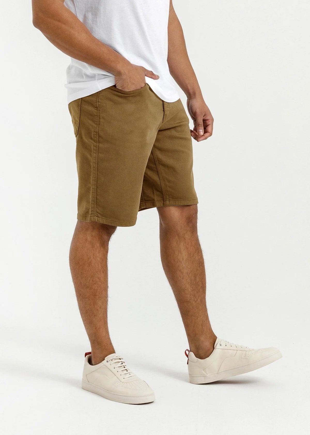 'Du/er No Sweat Shorts Relaxed' in 'Tobacco' colour