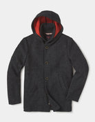 Normal Brand Balboa City Peacoat - Grey - 3 - Tops - Coats & Jackets
