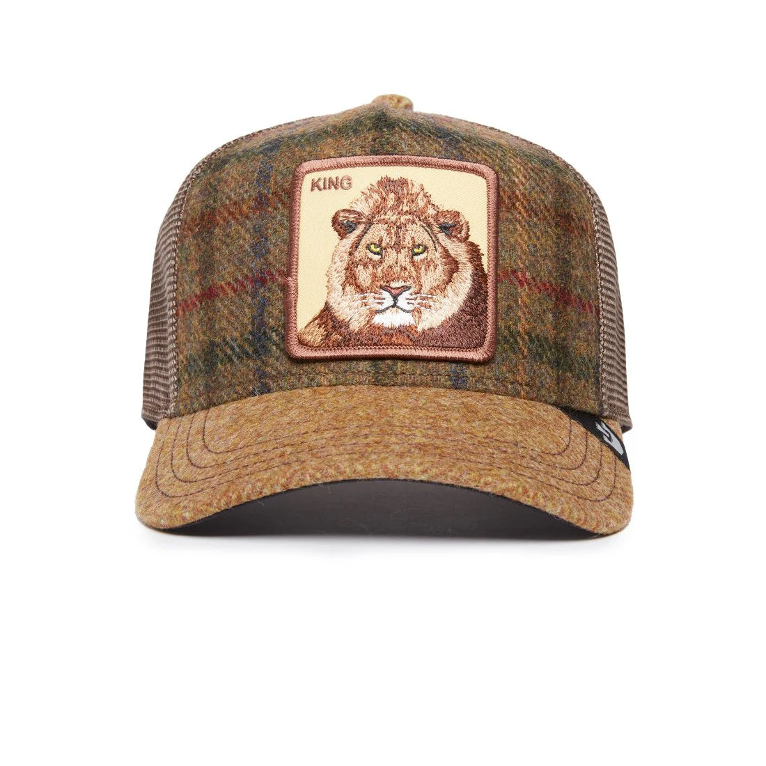 Tricolor Raven Trucker Hat, Multi, One Size, Unisex – Bros