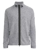 Holebrook Bror Fullzip Windproof Sweater - Marble Grey - 1 - Tops - Zip Sweaters
