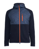 Holebrook Ruben Hood Windproof Jacket - Navy/Orange - 1 - Tops - Coats & Jackets