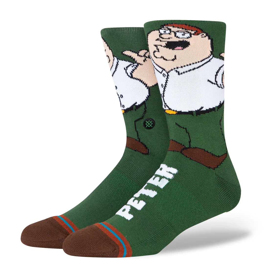 Stance Family Guy 3 Pack Crew Socks - Multi - 3 - Socks - Crew Socks