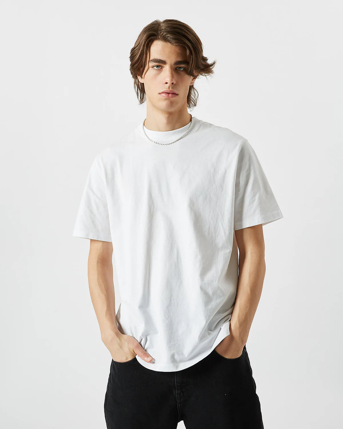 'Minimum Aarhus G029 Tee' in 'White' colour