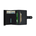 'Secrid Miniwallet - Premium Emboss Lines' in 'Black' colour