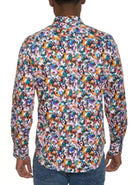Robert Graham Como Button Up L/S Dress Shirt - Multi - 3 - Tops - Button Up Dress Shirt