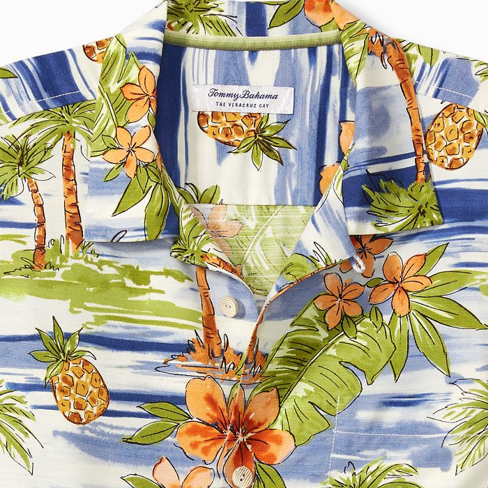 Tommy Bahama Veracruz Cay Horizon Isles - Neptune - 2 - Tops - Shirts (Short Sleeve)