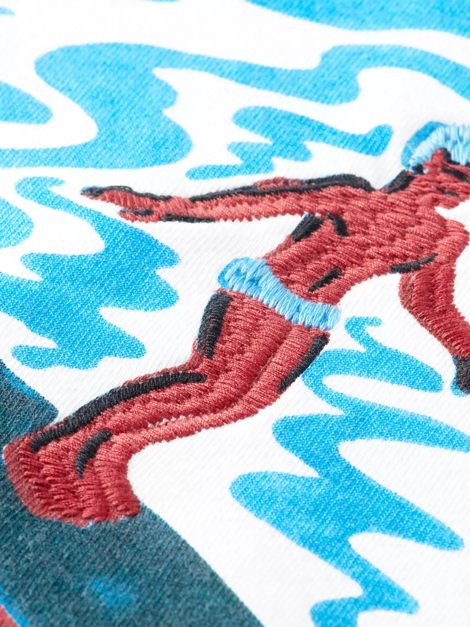 'Scotch & Soda Front & Back Artwork Hoodie' in 'White' colour