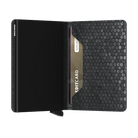 'Secrid Slimwallet - Hexagon' in 'Black' colour