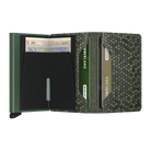 'Secrid Slimwallet - Hexagon' in 'Green' colour