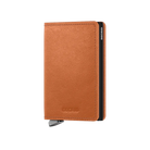'Secrid Slimwallet - Premium Basco' in 'Cognac' colour
