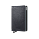 'Secrid Slimwallet - Premium Basco' in 'Navy' colour