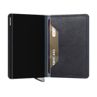 'Secrid Slimwallet - Premium Basco' in 'Navy' colour