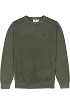 Garcia Green Logo Jumper - Green - 1 - Tops - Knit Sweaters