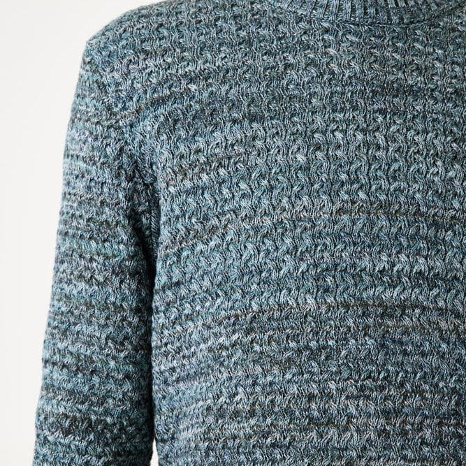 Garcia Greyish Green Jumper - Green - 2 - Tops - Knit Sweaters