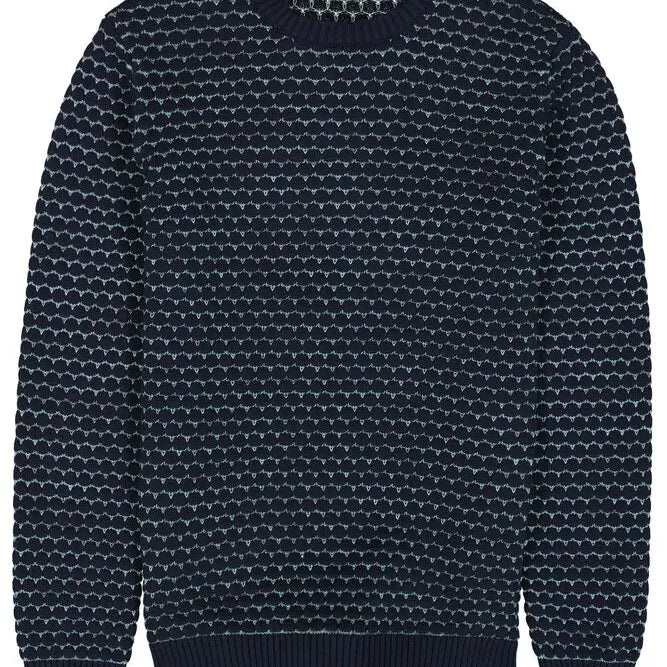 Garcia Dark Blue Jumper - Dark Moon - 1 - Tops - Knit Sweaters