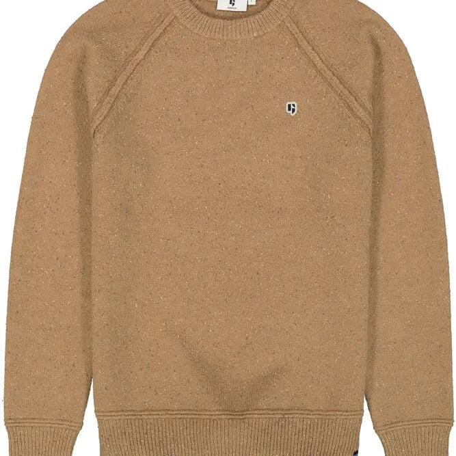Garcia Brown Knit Cardigan Sweater - Brown - 1 - Tops - Knit Sweaters