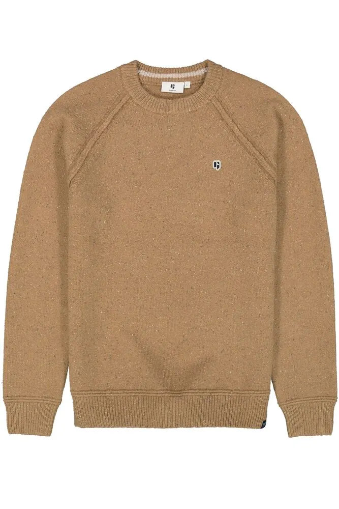 Garcia Brown Knit Cardigan Sweater - Brown - 1 - Tops - Knit Sweaters