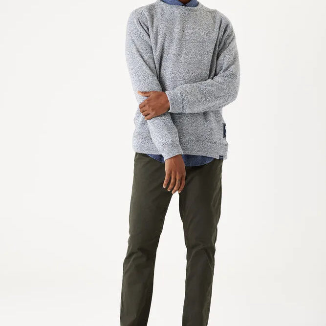 Garcia Blue Knit Sweater - Dark Moon - 2 - Tops - Knit Sweaters