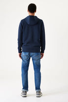 Garcia Zip Cardigan Sweater - Dark Blue - 3 - Tops - Zip Hoodies