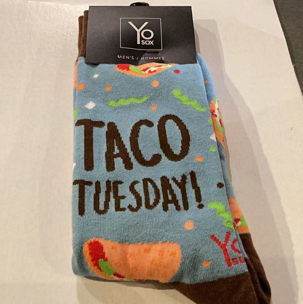 Yo Sox Taco Tuesday Crew Socks Multi