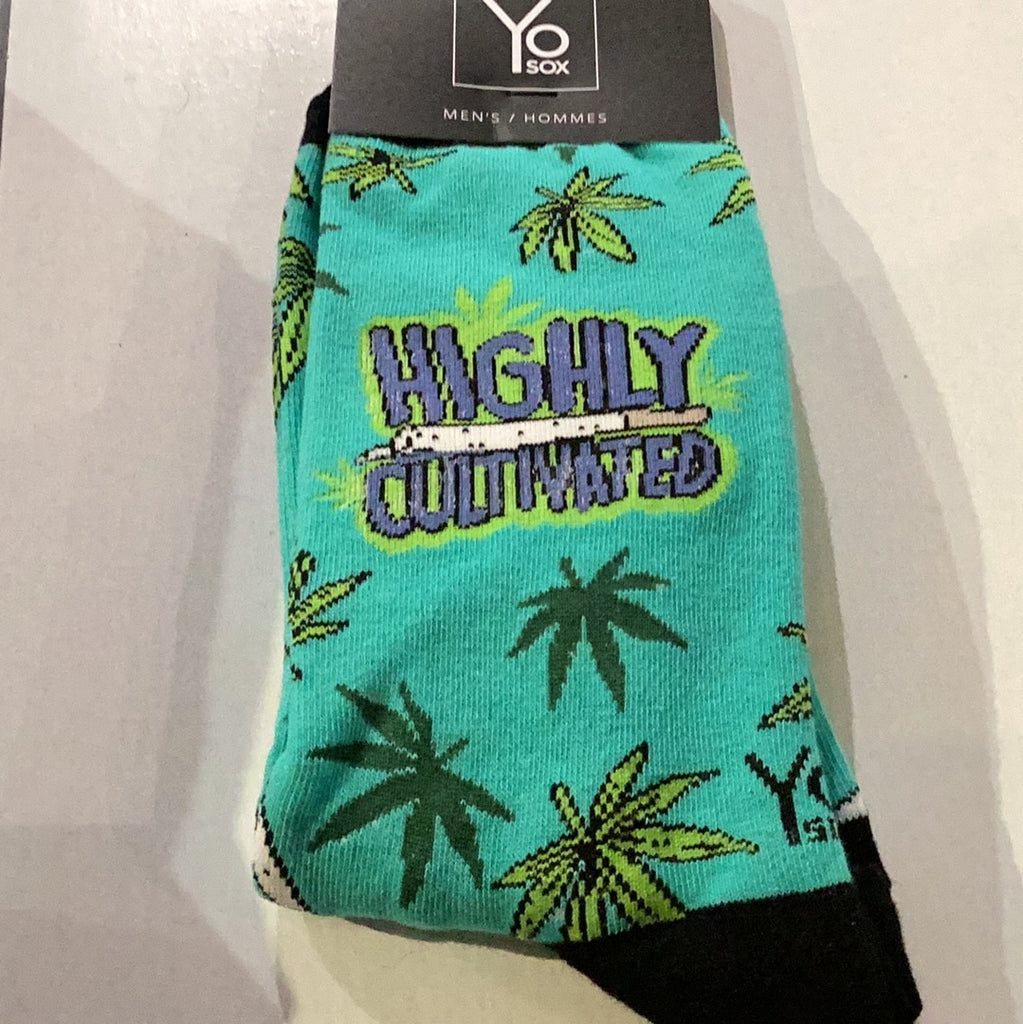 Yo Sox Highly Cultvated Crew Socks Multi