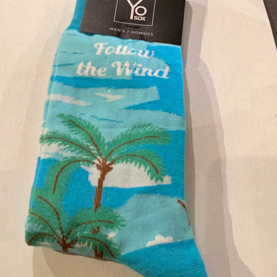 Yo Sox Wind Surf Crew Socks - Multi - 1 - Socks - Crew Socks