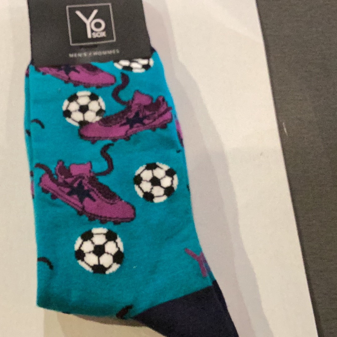 Yo Sox Soccer Pro Crew Socks - Multi - 1 - Socks - Crew Socks