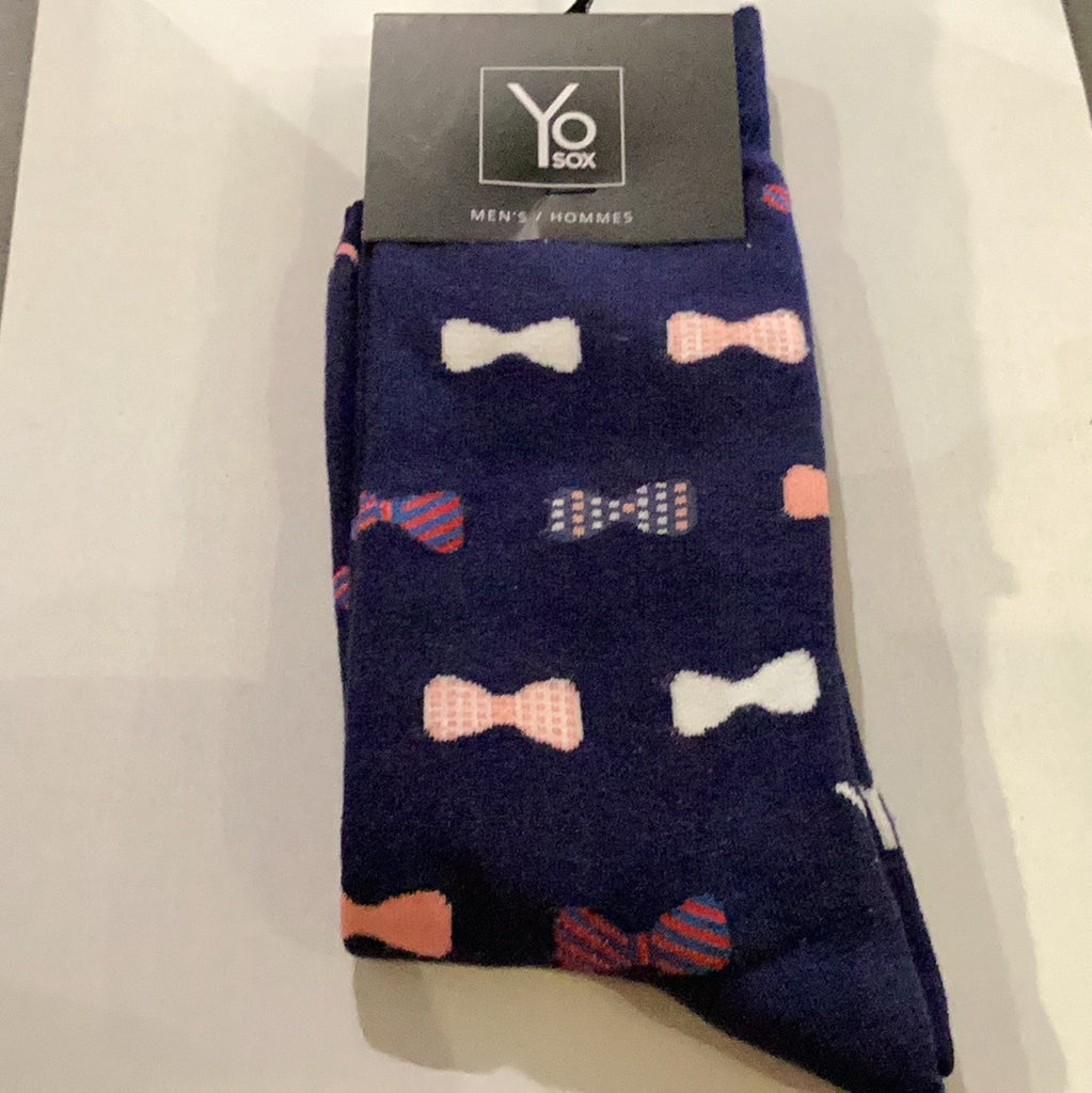 Yo Sox Mini Bow Ties Crew Socks Multi