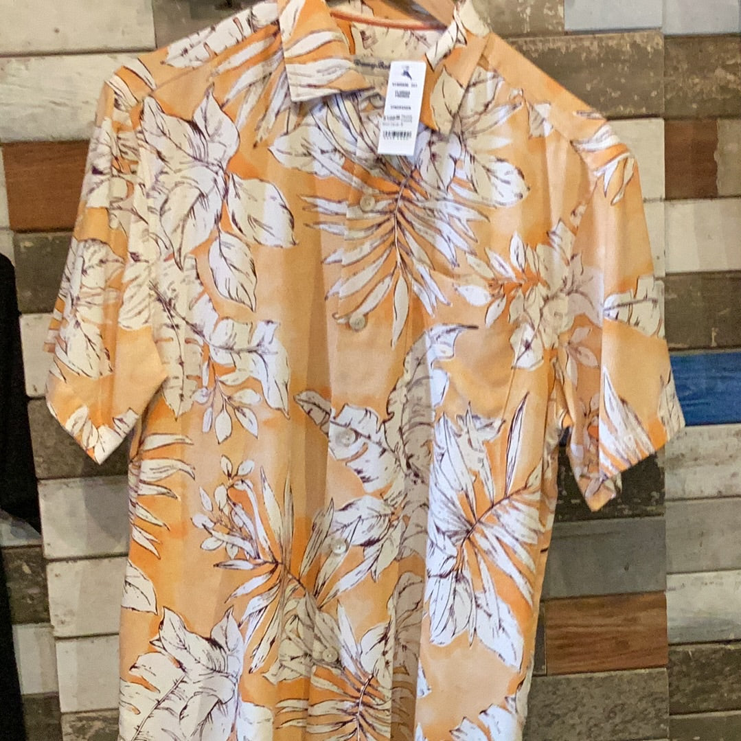 Tommy Bahama Florida Fronds Shirt - Fever - 1 - Tops - Shirts (Short Sleeve)