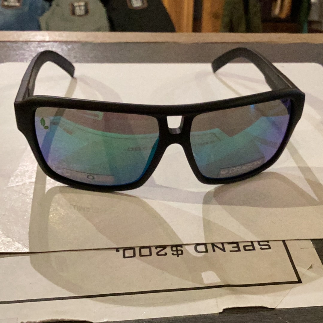 Dragon The Jam Luma Lens Sunglasses - Matte Black/Ll Copper Ion - 1 - Accessories - Sunglasses