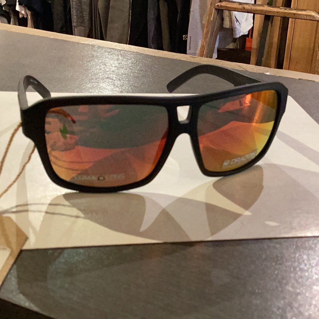 Dragon The Jam Luma Lens Sunglasses - Matte Black/Ll Red Ion - 1 - Accessories - Sunglasses