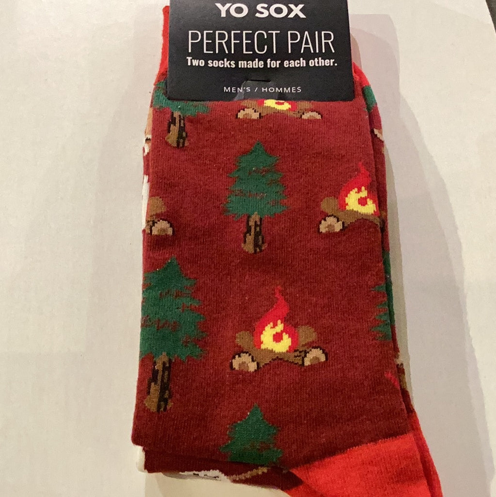 Yo Sox Bonfire & Marshmellow Crew Socks Multi