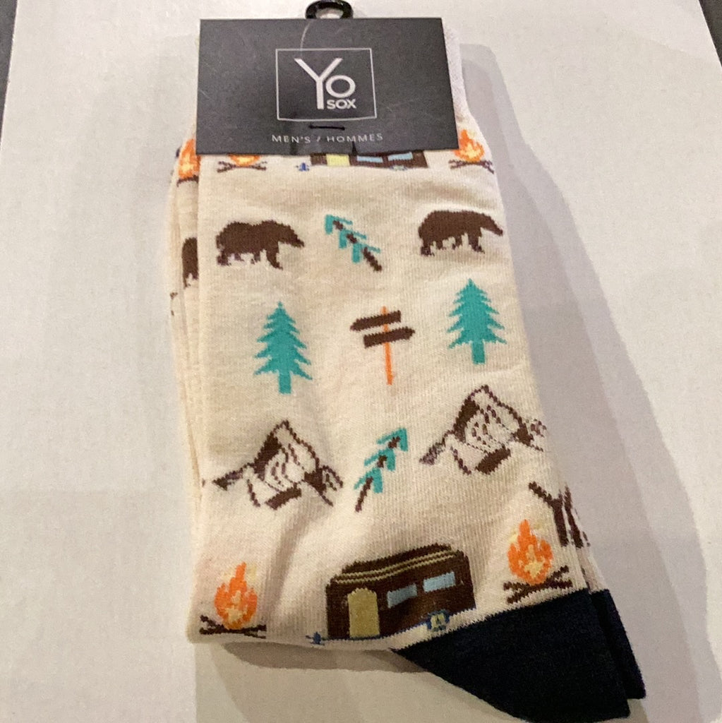 Yo Sox Hiking Crew Socks Multi