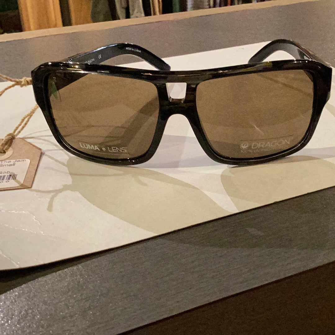 Dragon The Jam Small Luma Lens Sunglasses - Rob Machado Resin/Ll Brown - 1 - Accessories - Sunglasses