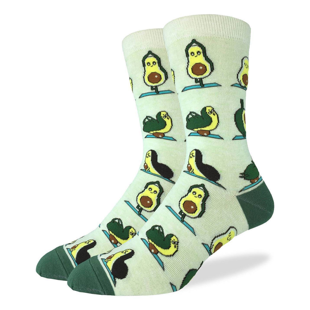 Good Luck Sock Avocado Yoga Socks Multi
