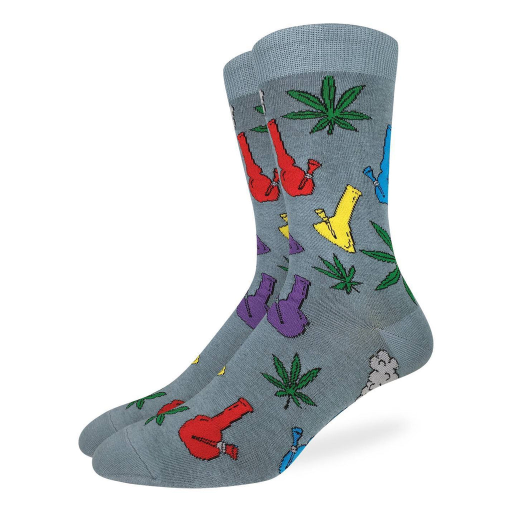 Good Luck Sock Stoned Bongs Socks Multi
