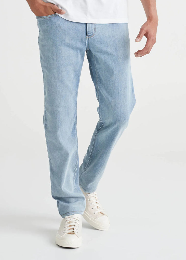 Du/er Performance Denim Slim Jeans Aged Grey