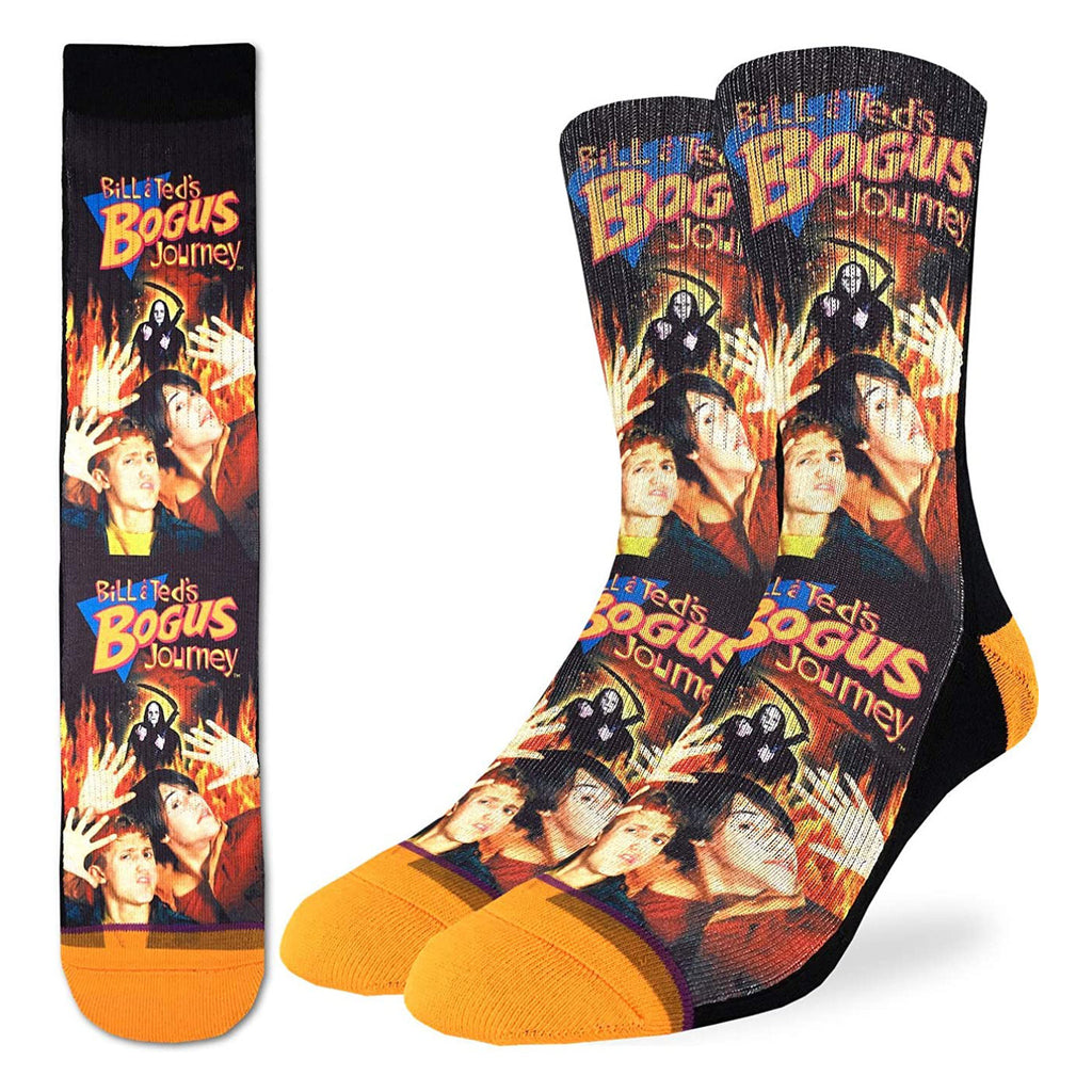 Good Luck Sock Bill & Ted'S Bogus Journey Socks Multi
