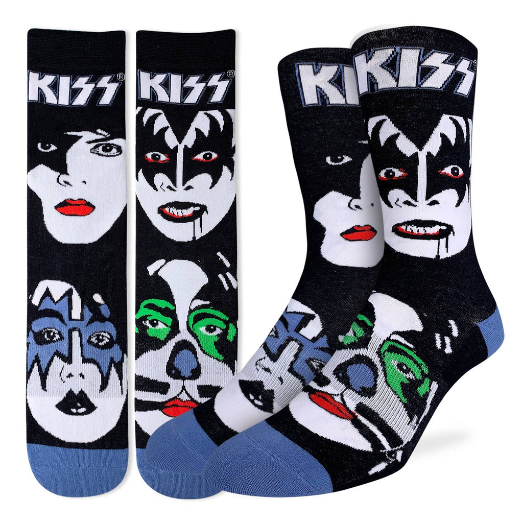 Good Luck Sock Kiss Band Socks Multi