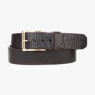 Brave Leather Cava Raw Washed Belt Dark Brown