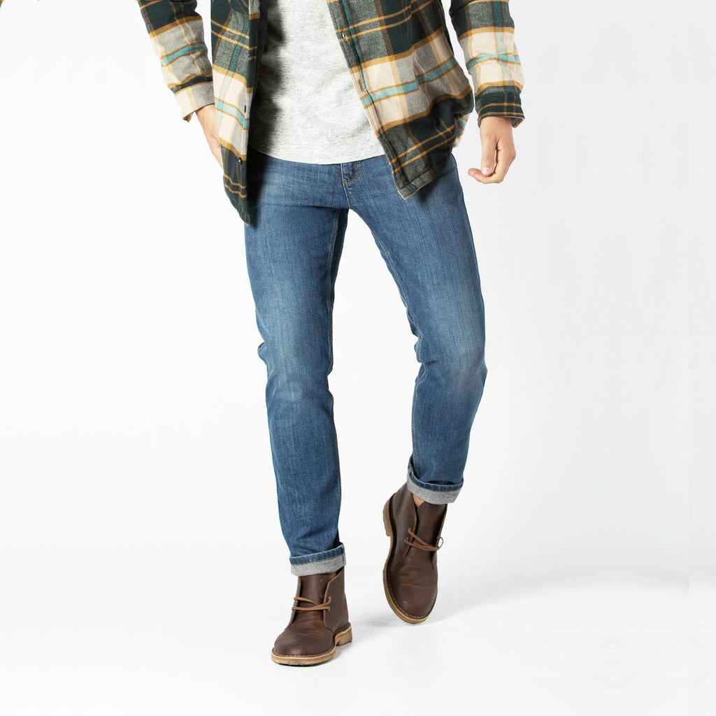 Du/er Fireside Denim Slim Jean Lakeshore