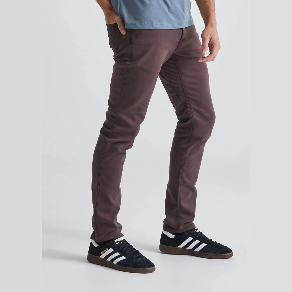 Du/er No Sweat Pant Slim Walnut