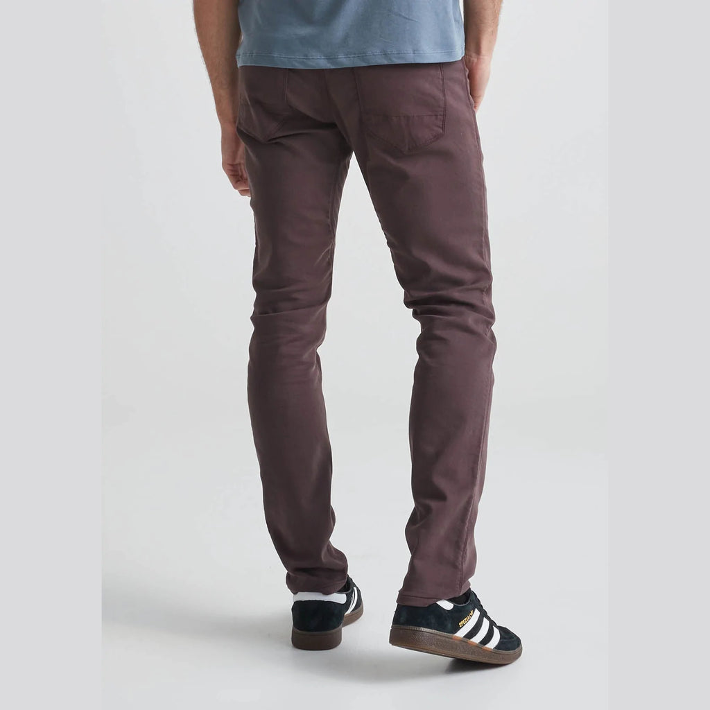 Du/er No Sweat Pant Slim Walnut
