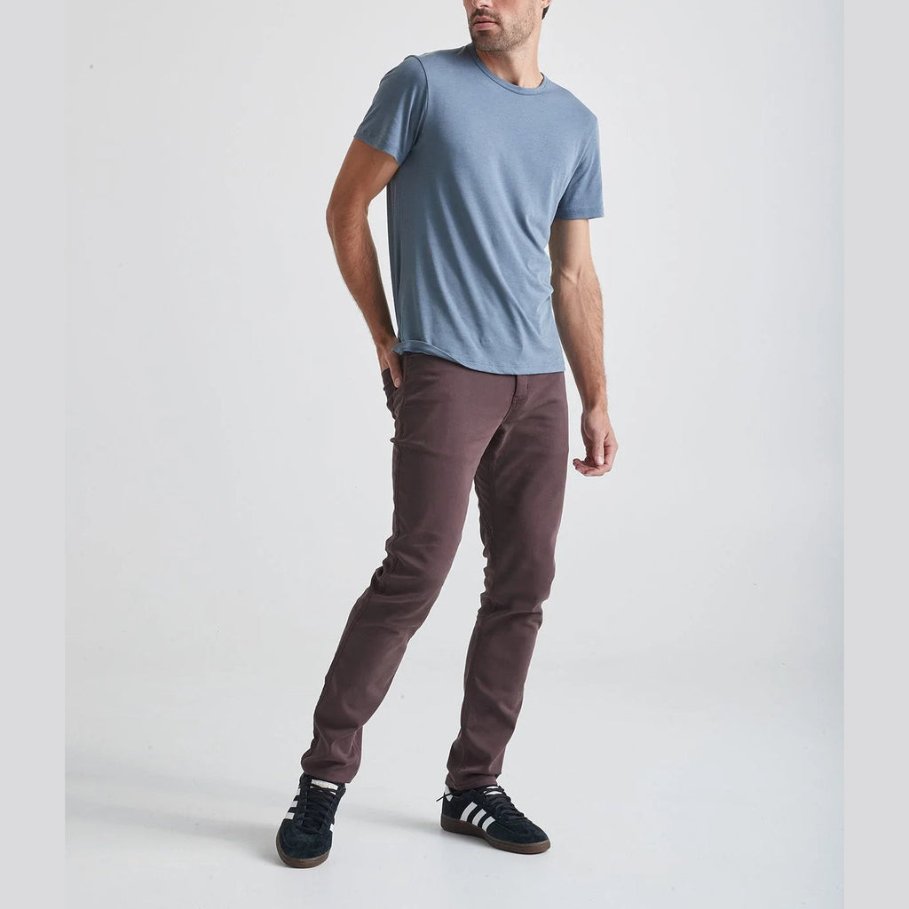 Du/er No Sweat Pant Slim Walnut