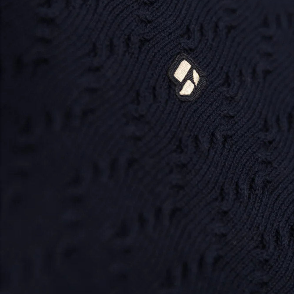Garcia 100% Cotton Logo Jumper Blue
